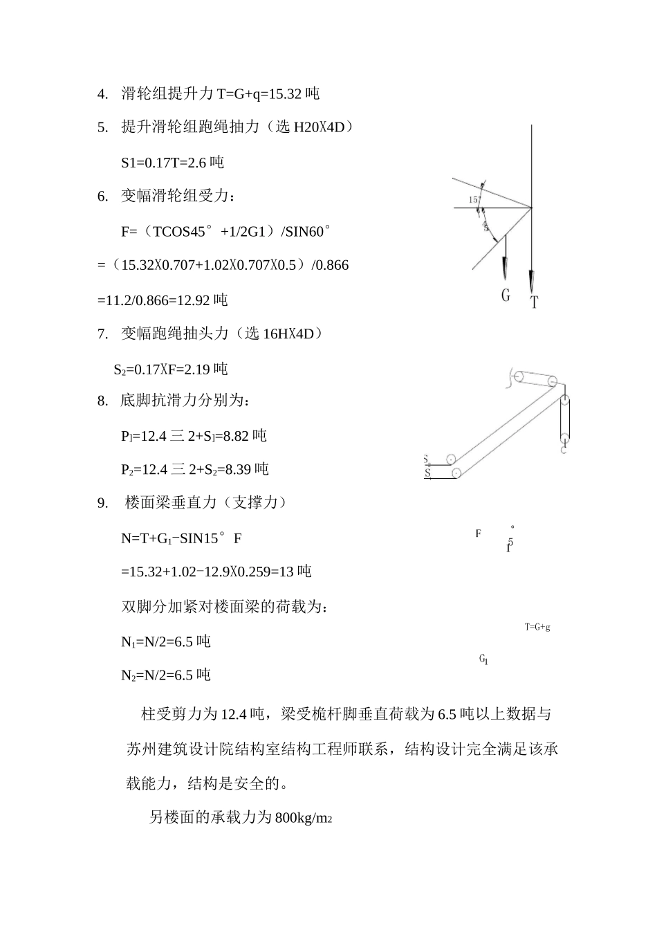 离心式冷水机组吊装方案_第3页