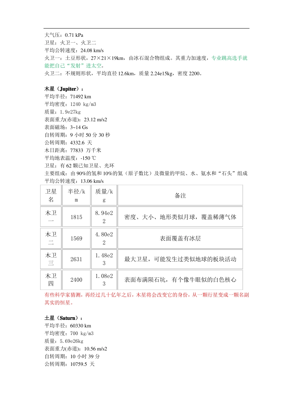 太阳系天体资料大全_第3页