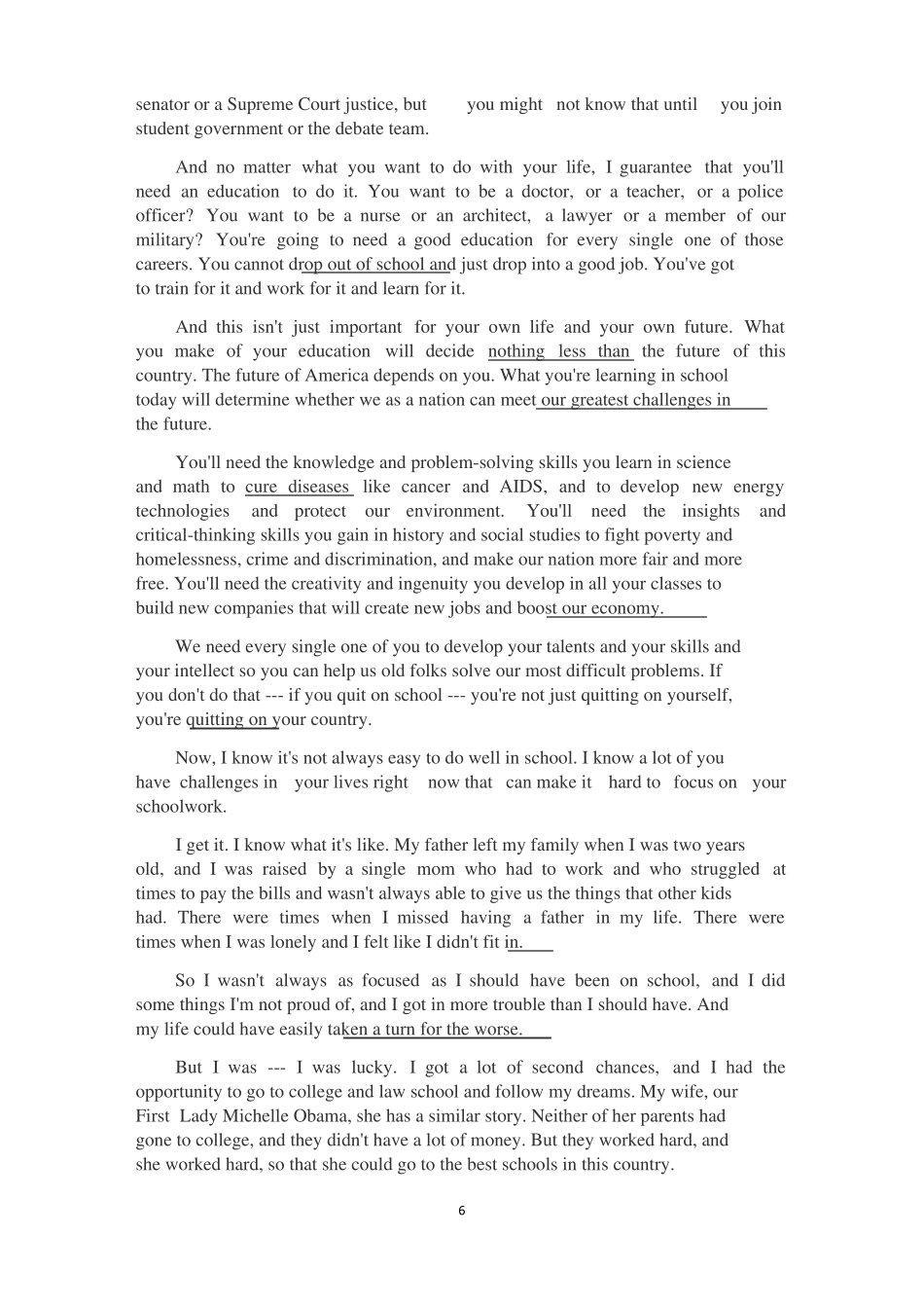 奥巴马开学演讲中英文对照_第2页