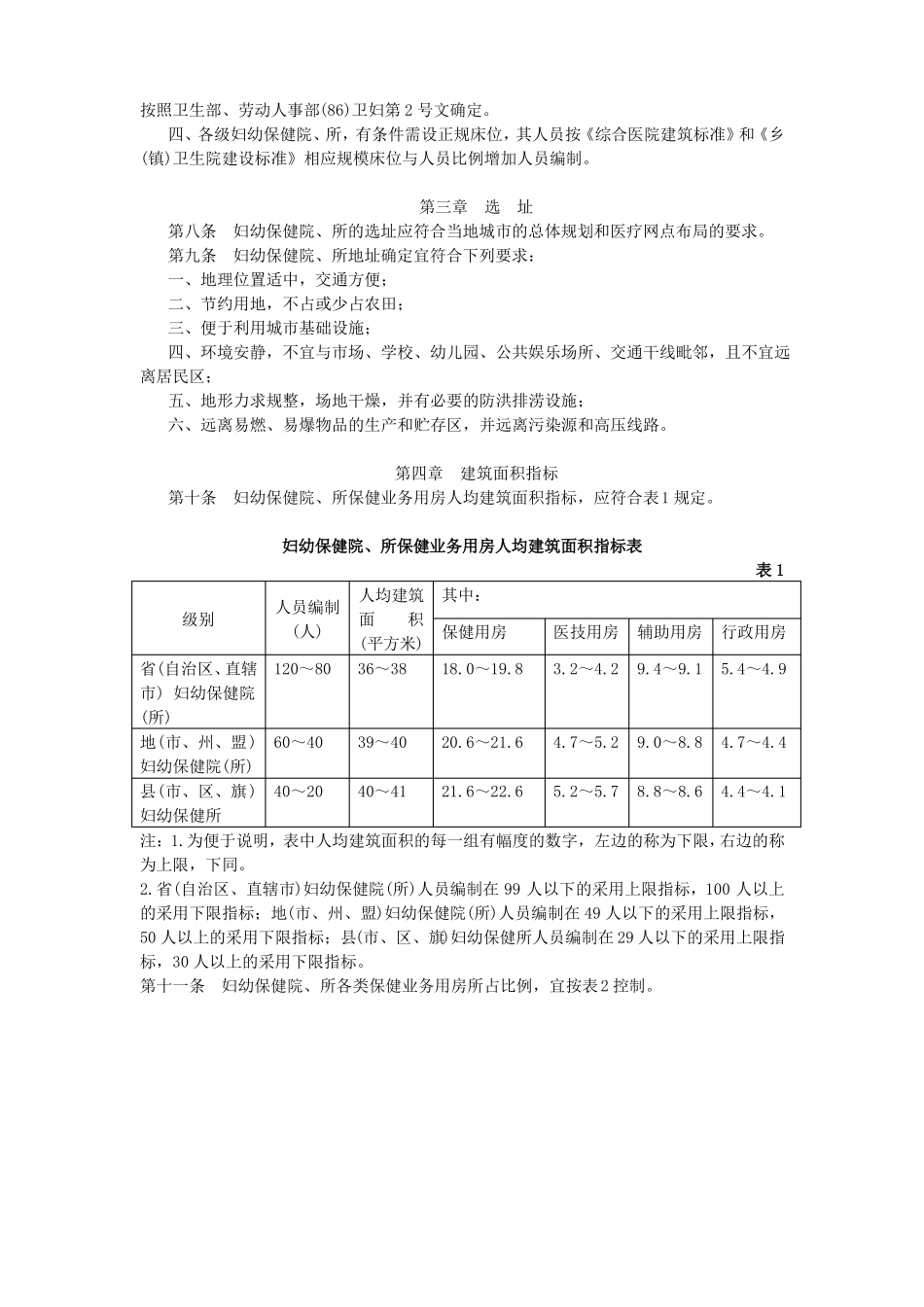 妇幼保健院建设标准_第2页