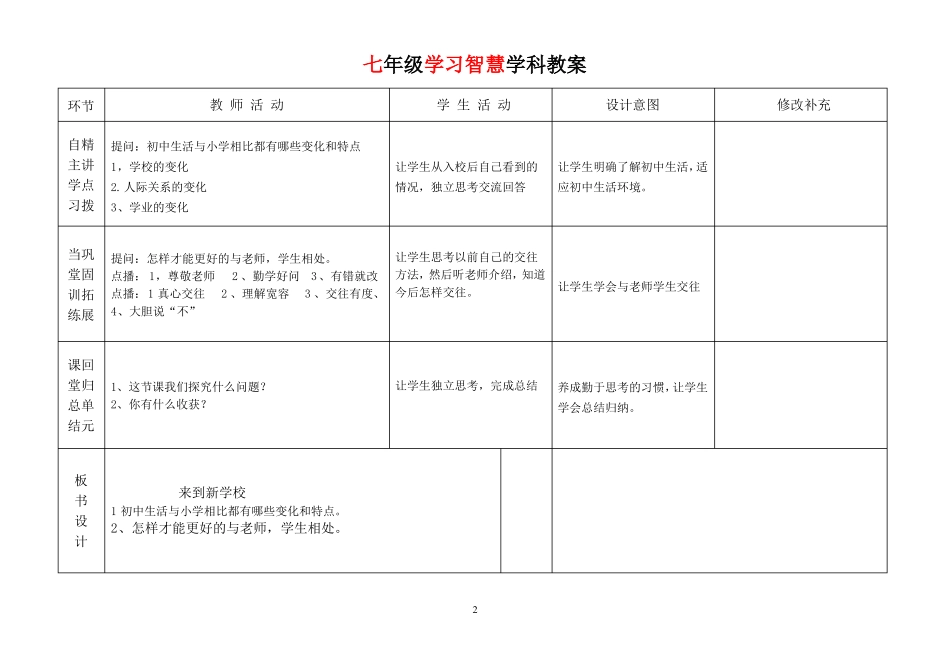 学习与智慧教案_第2页