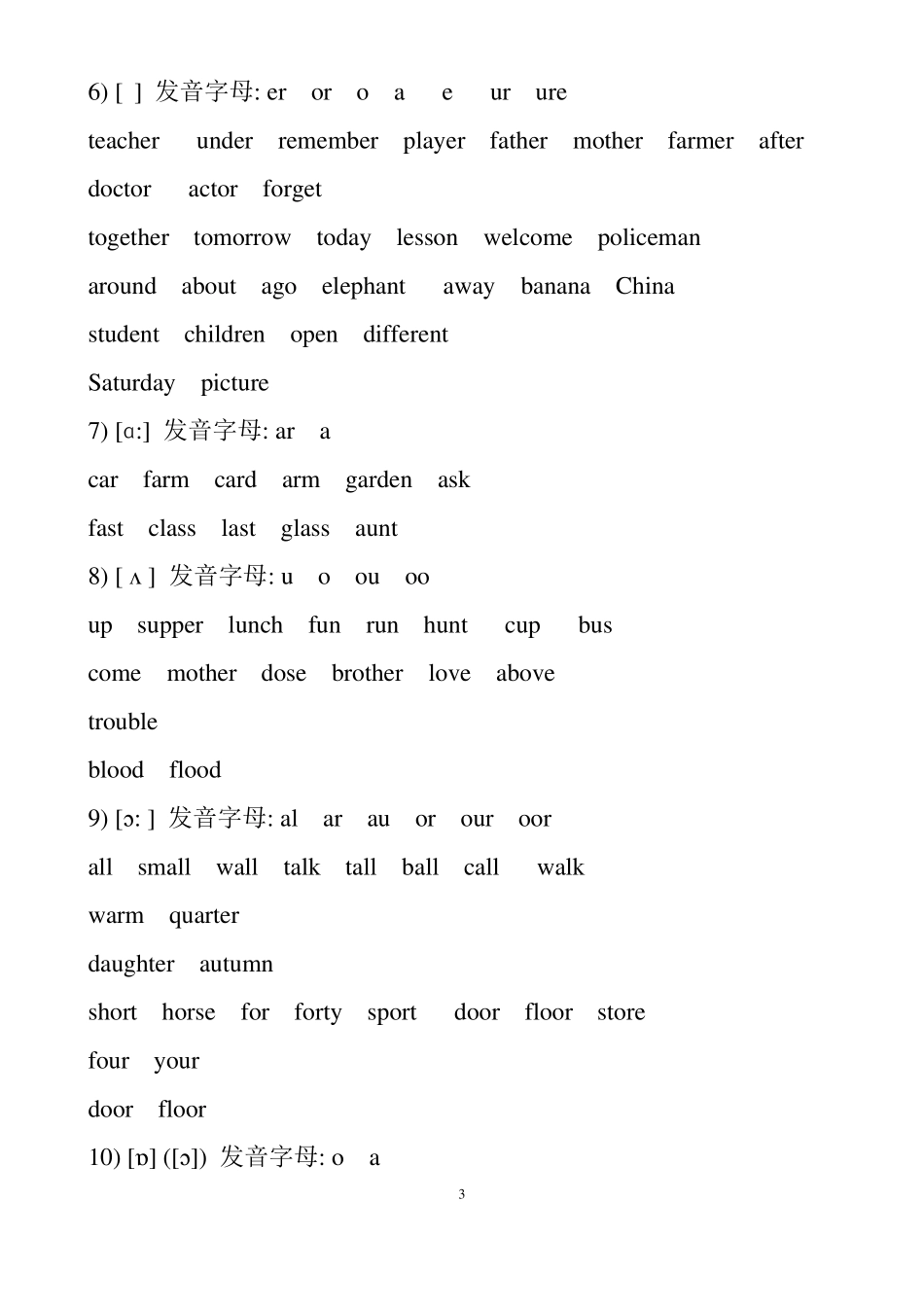 学好音标记单词_第3页