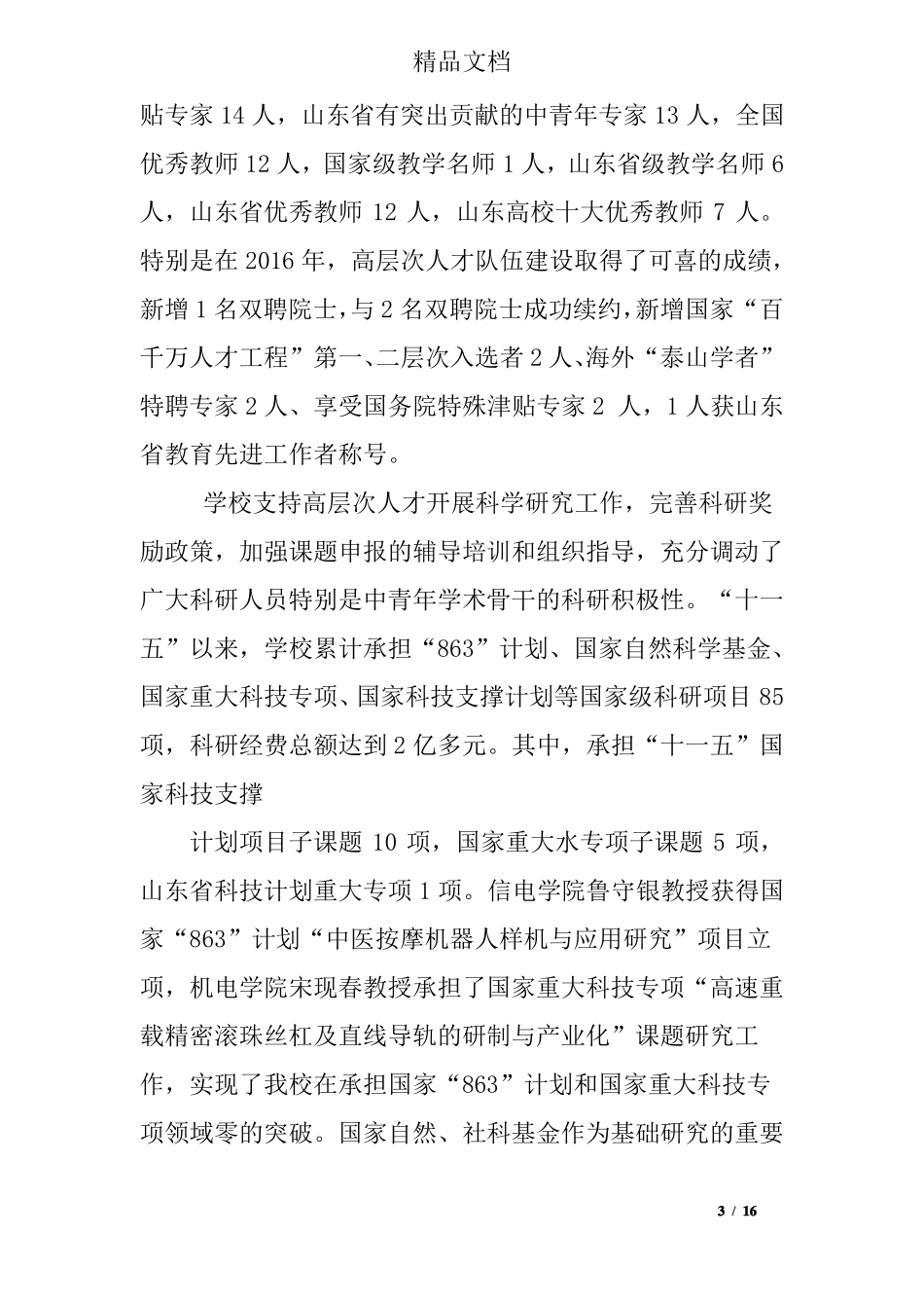 学校人才队伍建设工作总结_第3页