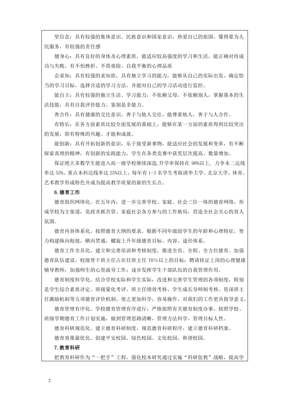 学校发展规划及专家论证报告_第3页