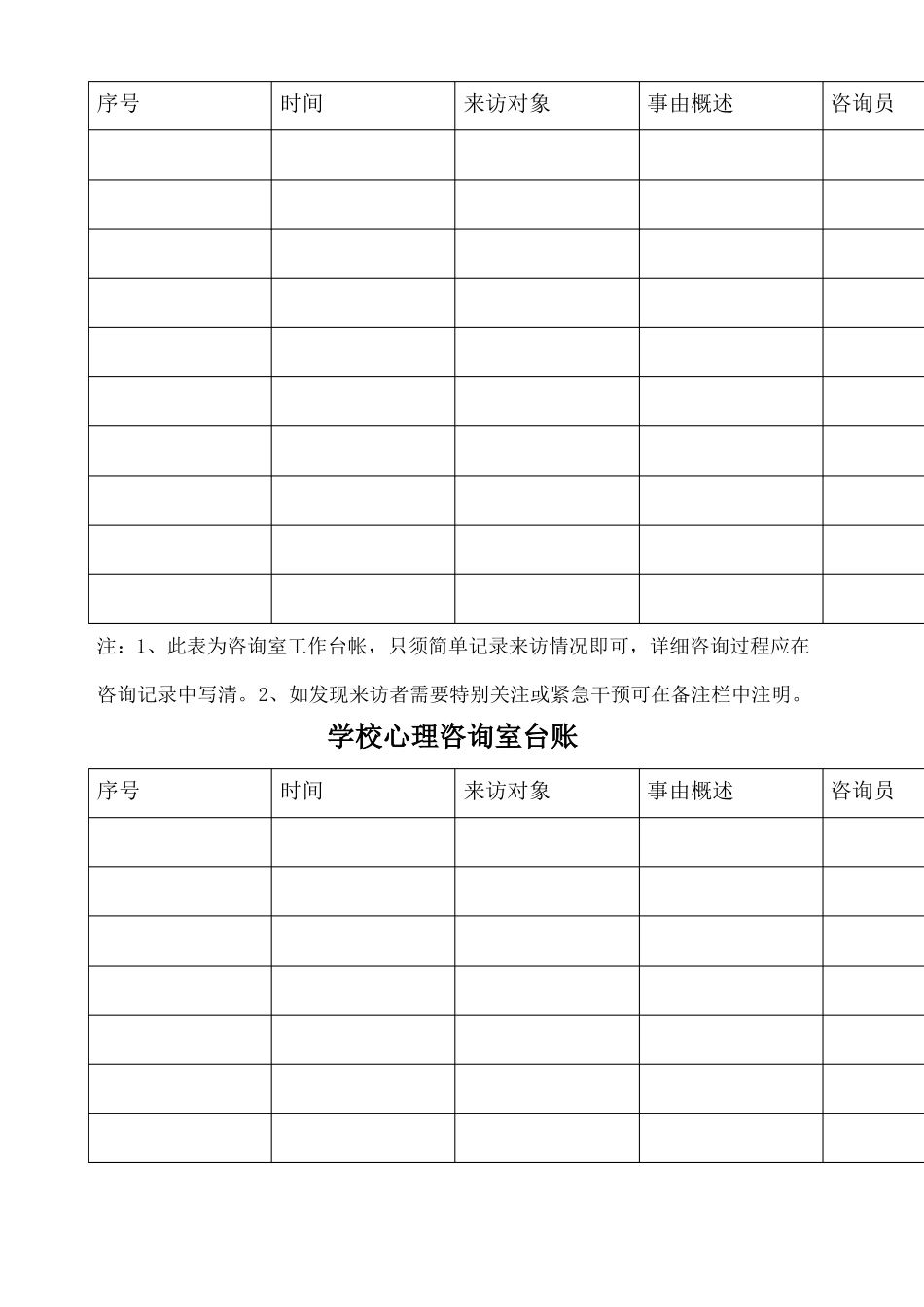 学校心理咨询室台账_第3页