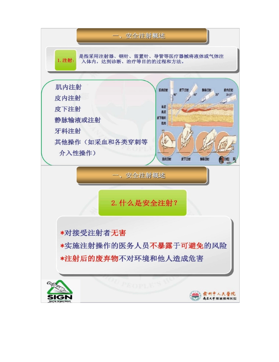 安全注射PPT课件_第2页