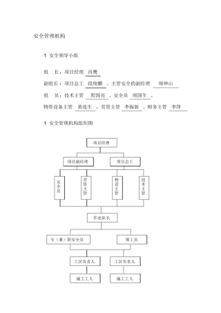 安全生产管理机构课件