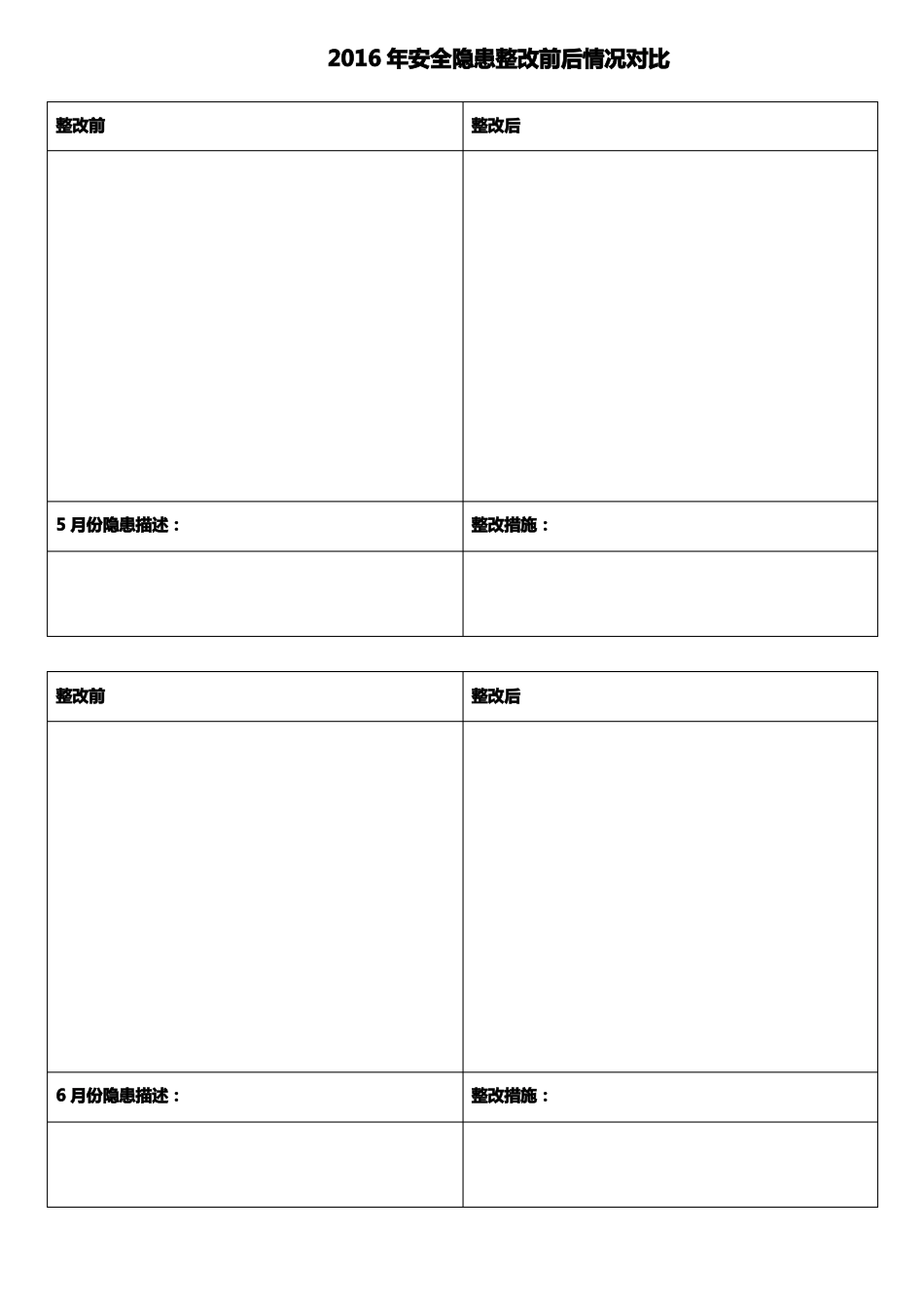 安全隐患整改前后对比图片汇编_第3页
