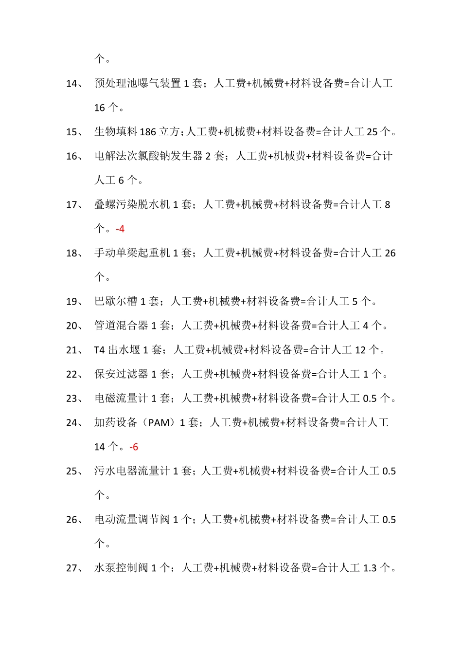 安装人工费报价单一次修改调整_第2页
