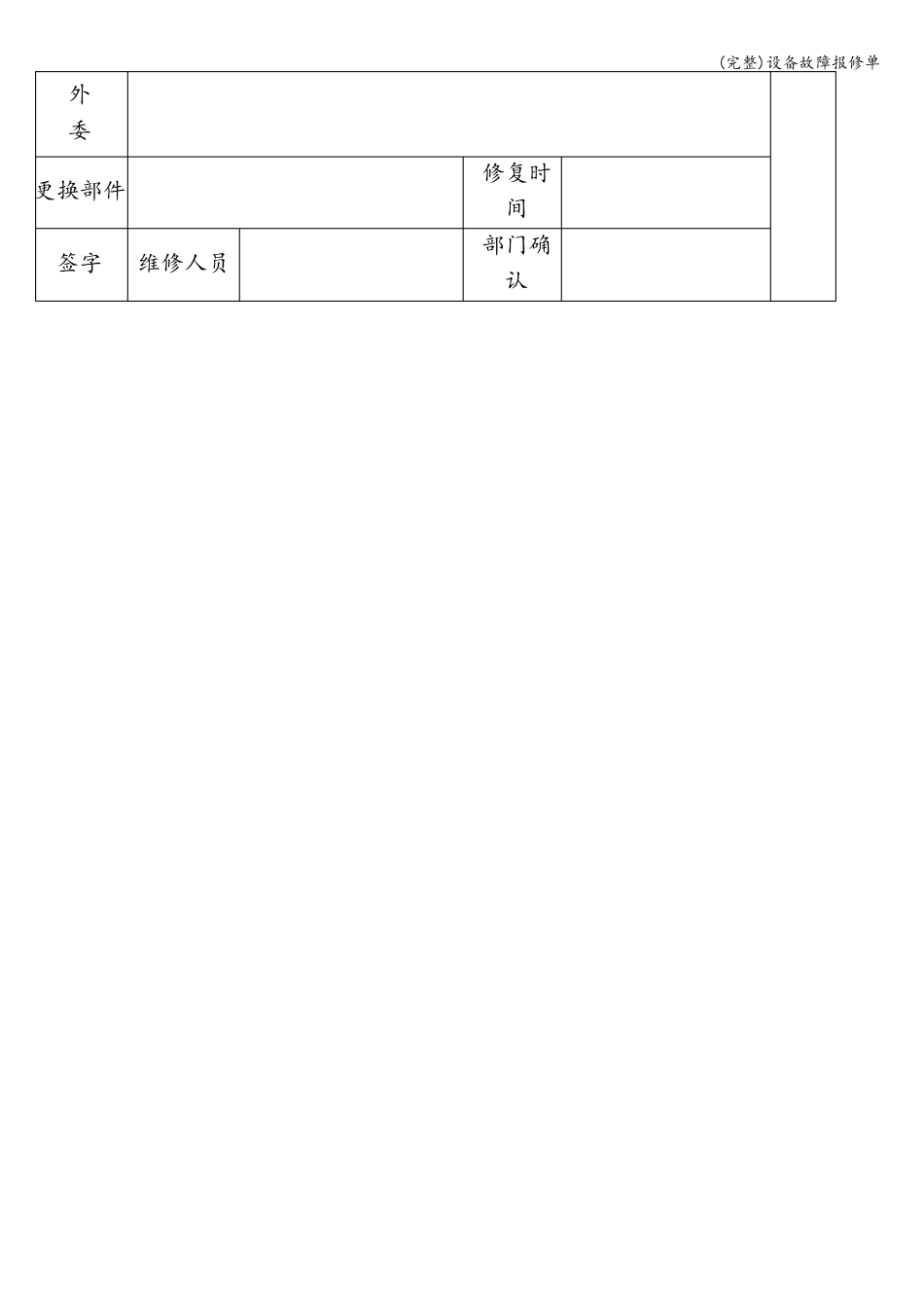完整设备故障报修单_第2页