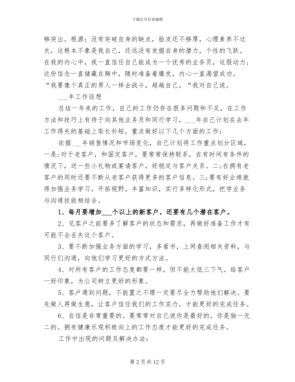 2024年销售员年度工作总结_第2页