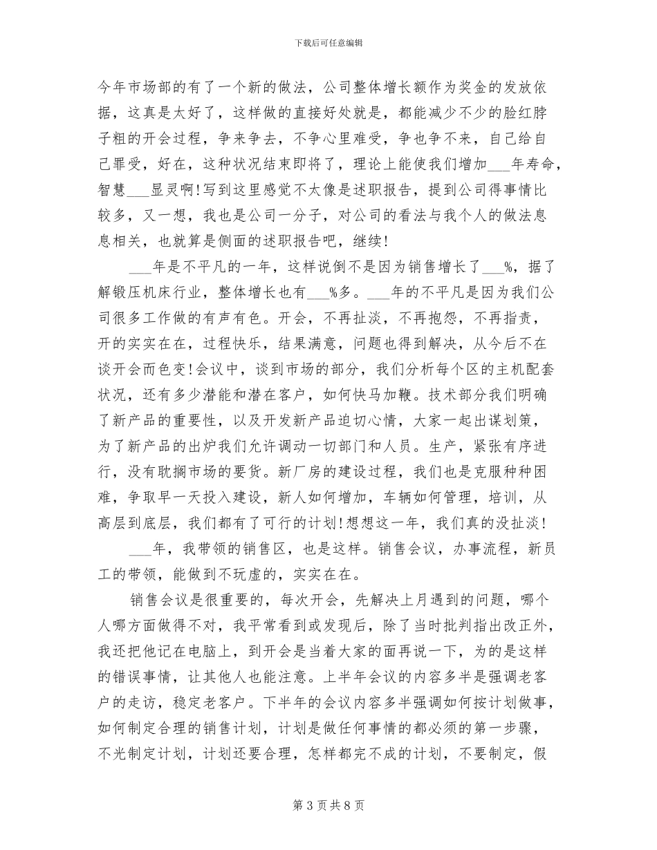 2024年销售总监年终总结报告_第3页
