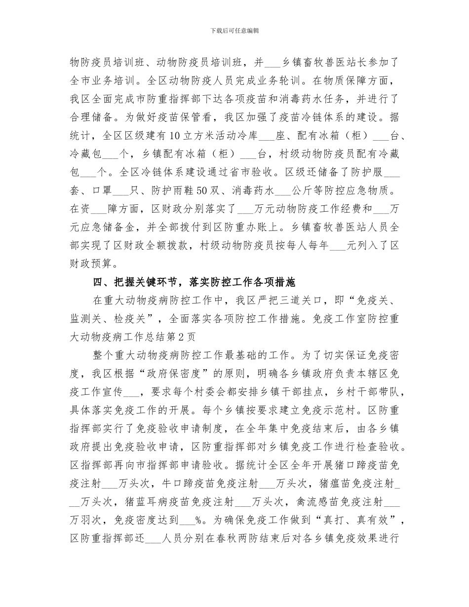2024年防控重大动物疫病工作总结_第3页