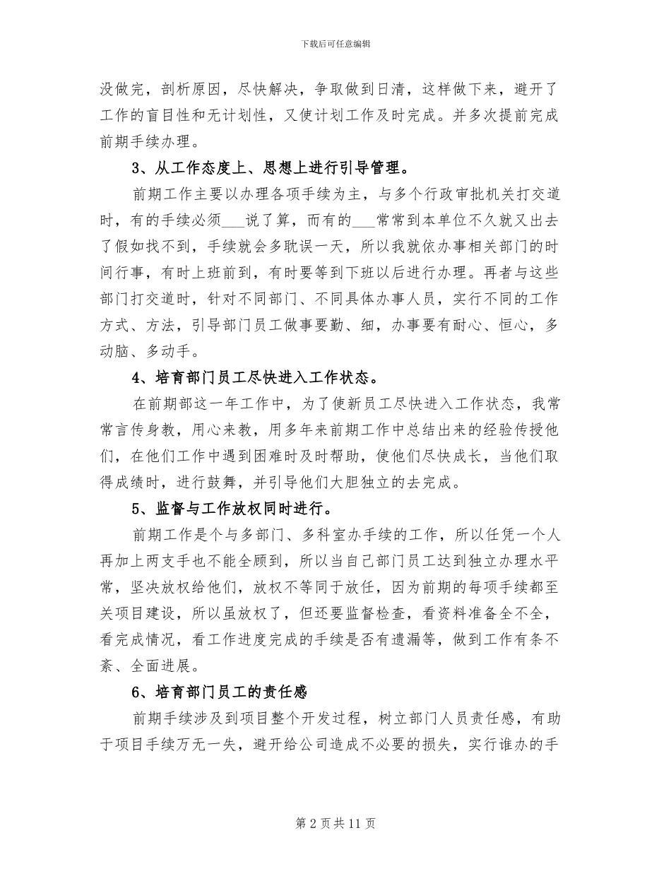 2024年项目前期工作总结报告_第2页