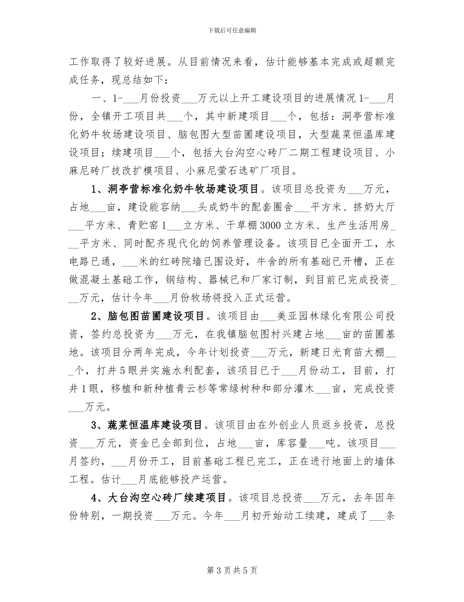 2024年项目建设个人工作总结报告_第3页