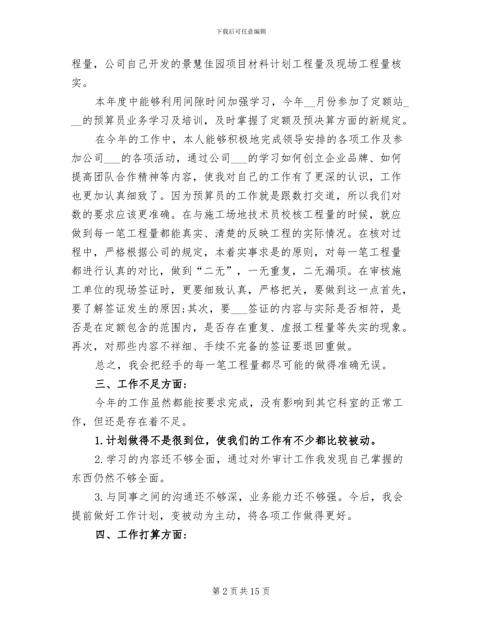 2024年预算工作总结_第2页