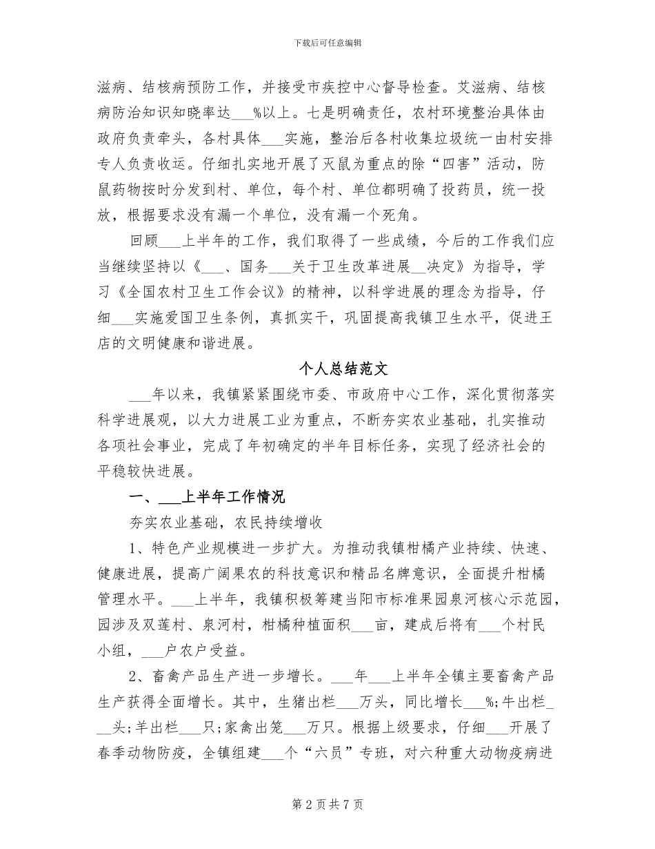 2024年领导小组个人总结范文_第2页