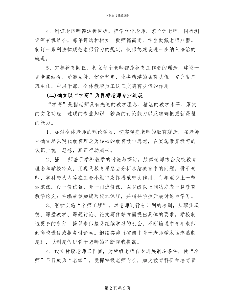 2024年高级中学工会工作总结_第2页