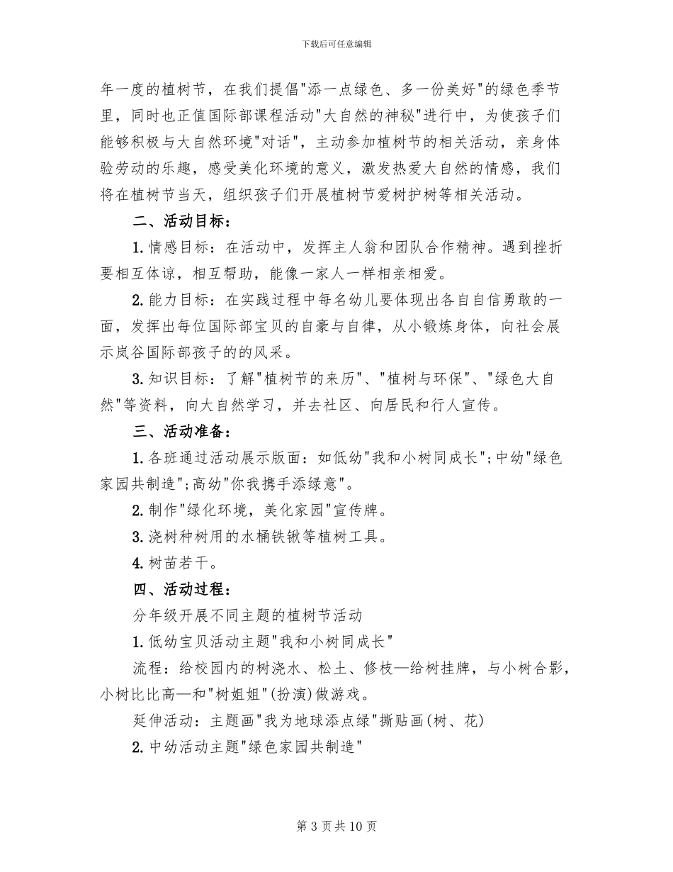 2024幼儿园植树节活动方案范文_第3页