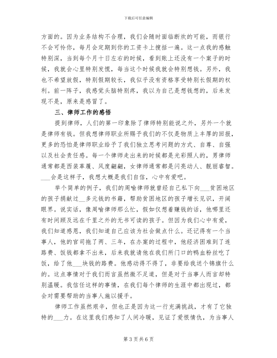 2024执业律师年底总结_第3页