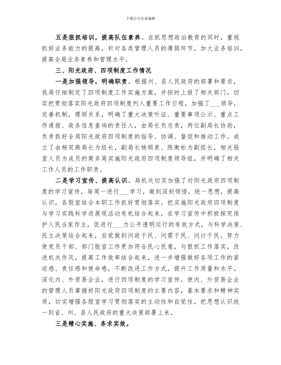 2024政府自身建设工作总结_第3页