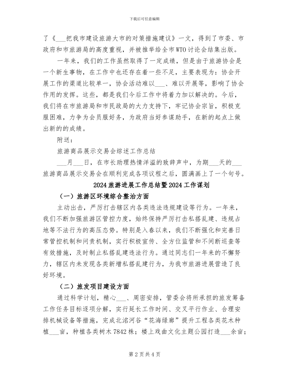 2024旅游协会工作总结_第2页