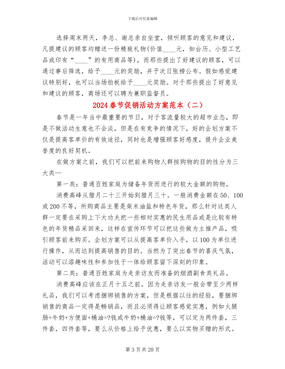 2024春节促销活动方案范本_第3页