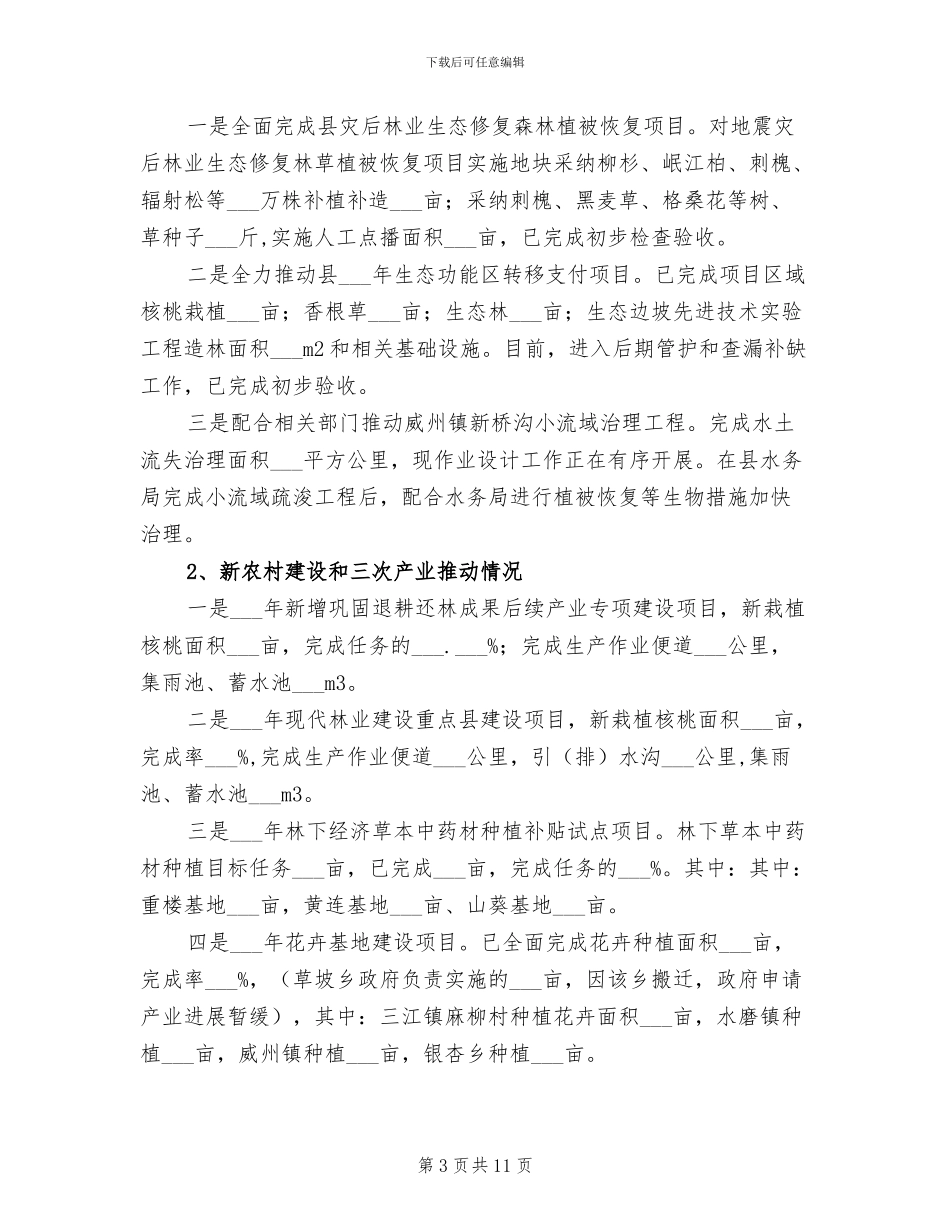 2024林业科协工作总结_第3页