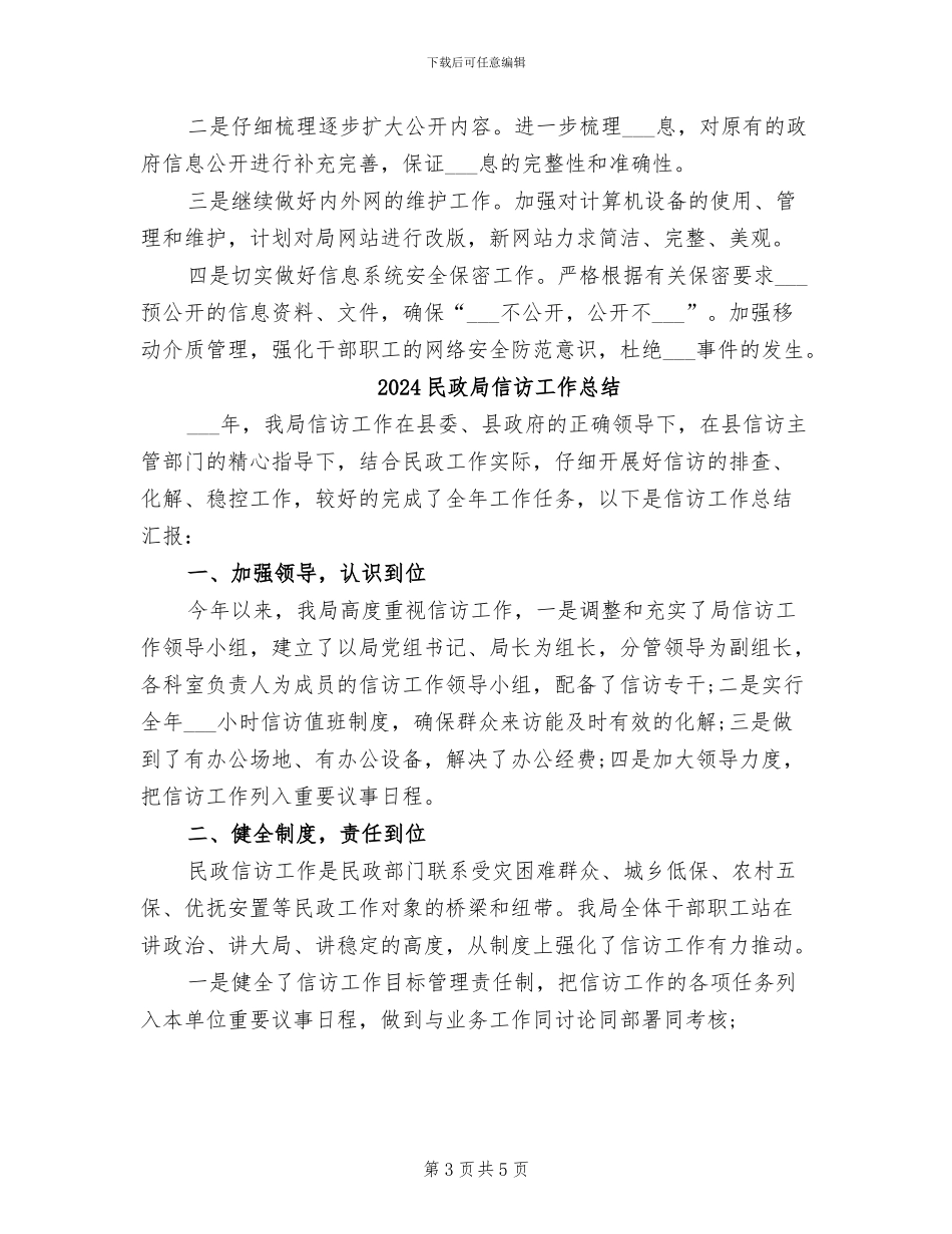 2024民政局信息化工作总结_第3页