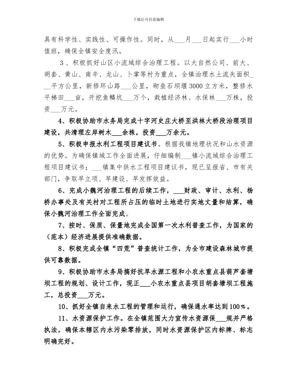 2024水利站年终工作总结_第2页