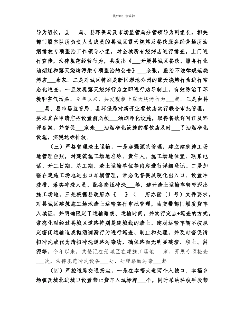 2024环境污染防治“四大战役”工作总结_第2页
