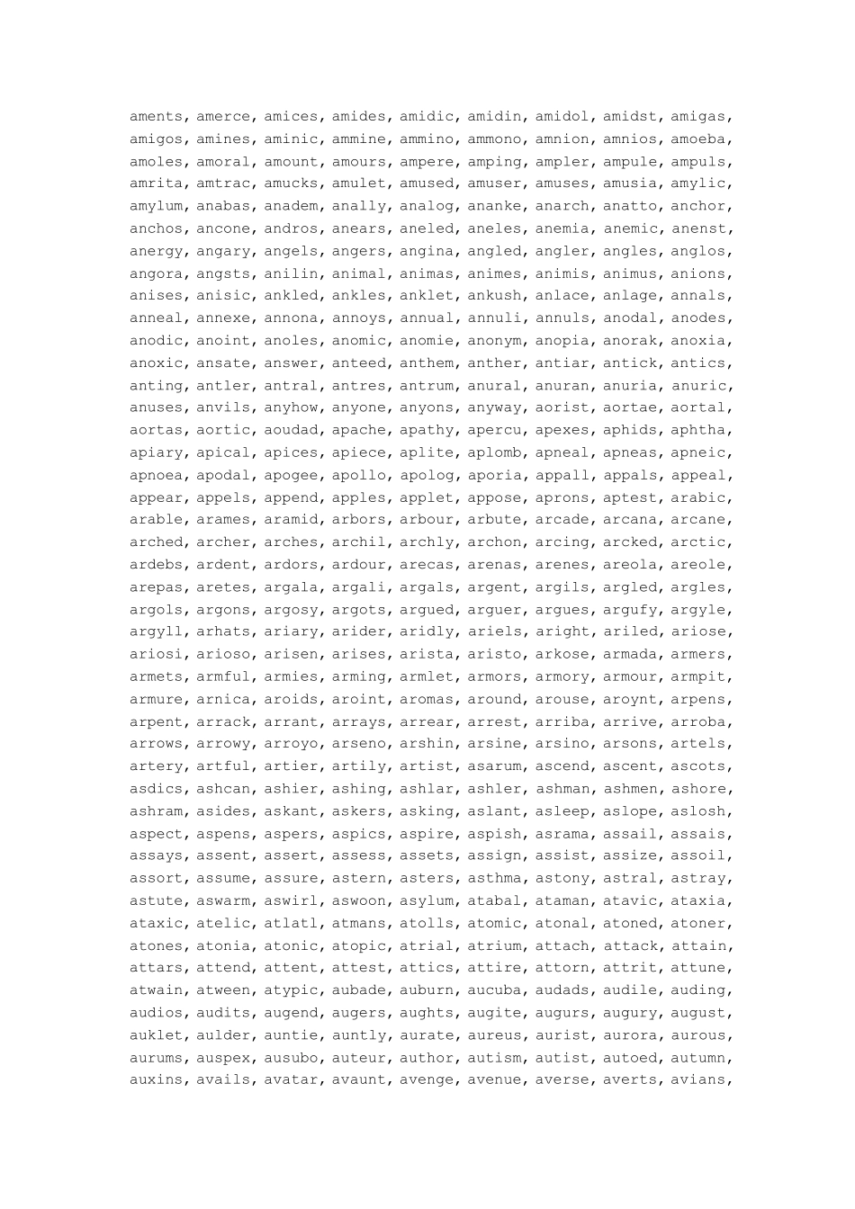 7个字母的单词(7个字母的英文单词全集)_第2页