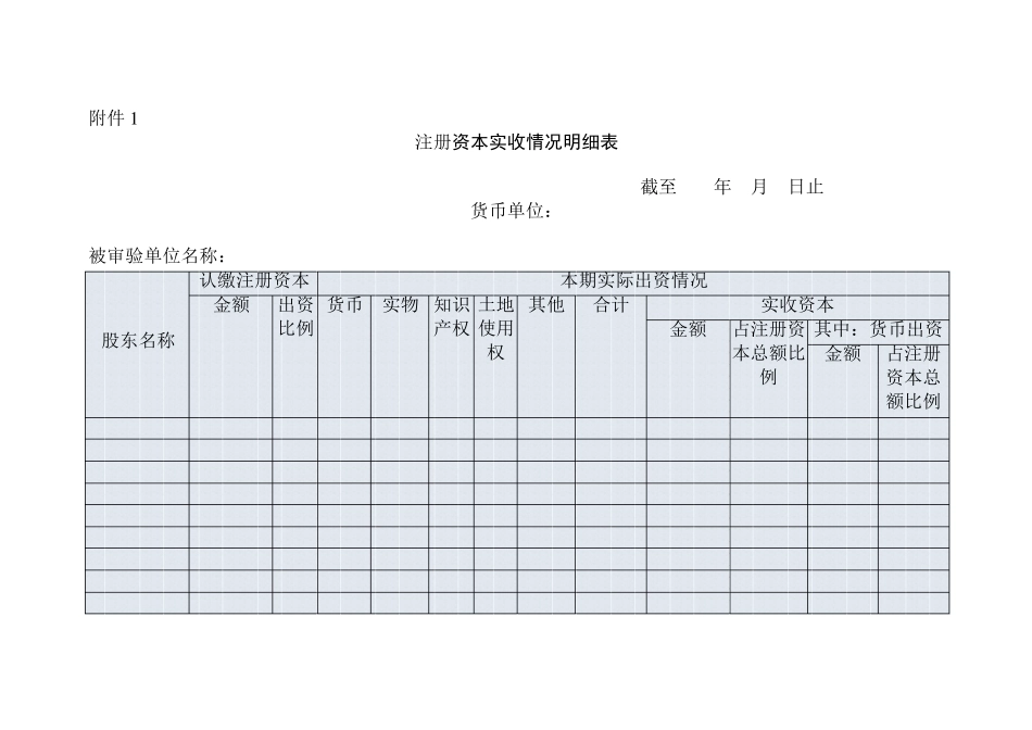 7种新版本验资报告模版_第3页