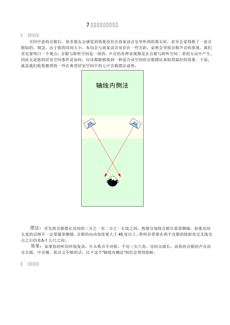 7种立体声音箱摆位法_第1页