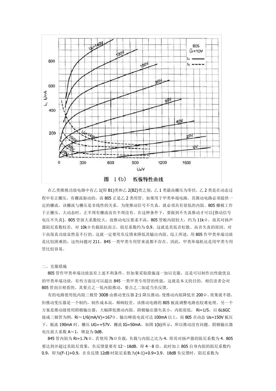 805甲类单端输出45W×2合并式胆机_第2页