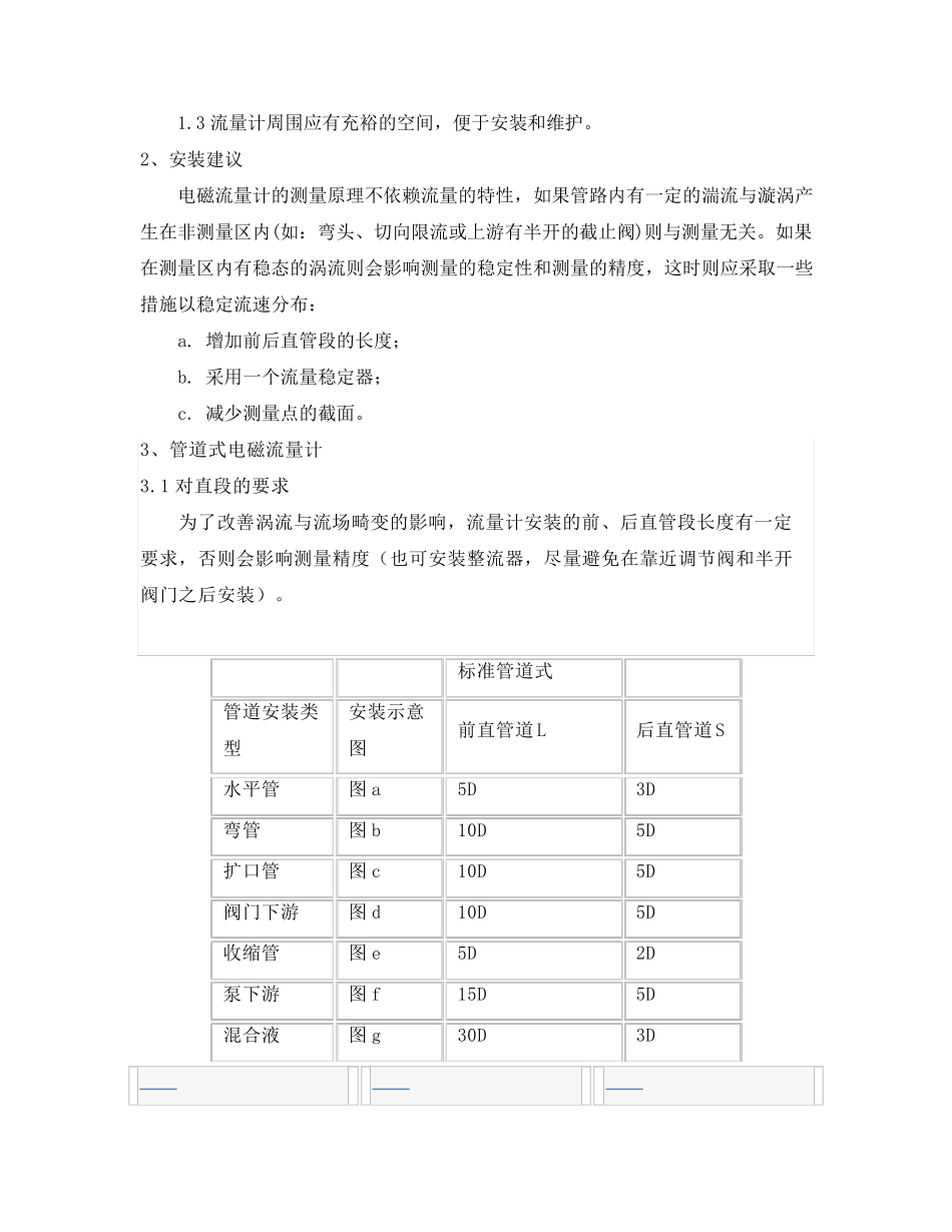 87058732电磁流量计安装及维护_第2页