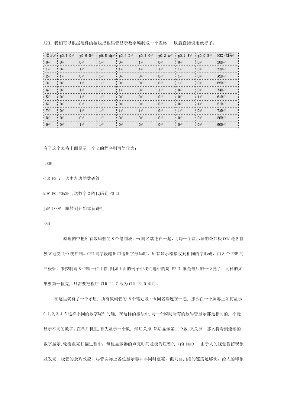 8段数码管动态显示详解_第3页