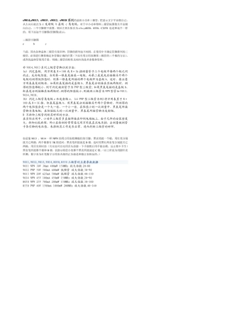 9014,9013,8050三极管引脚图与管脚识别方法