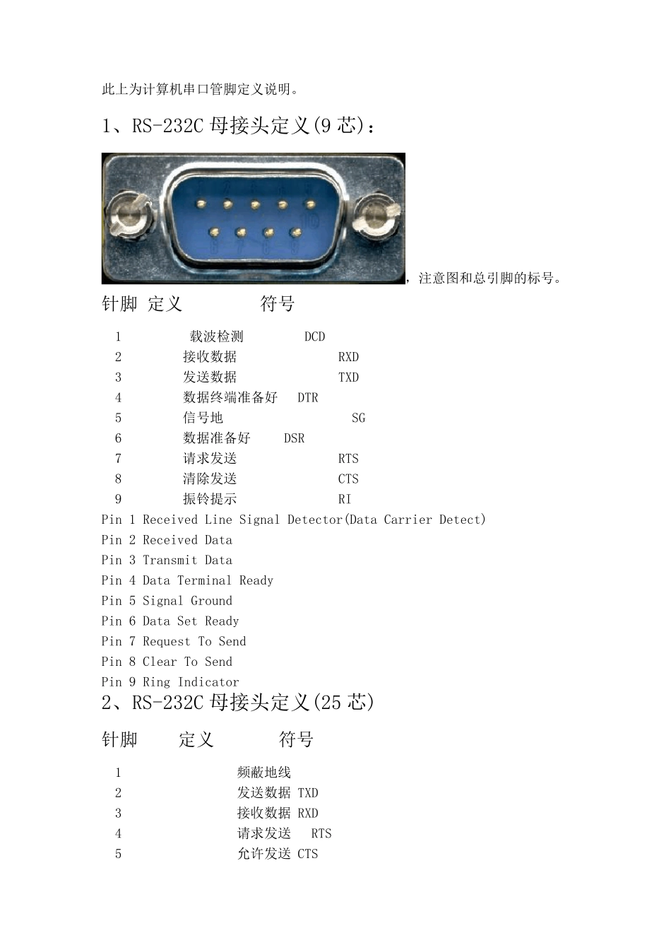 9针串口定义_第2页