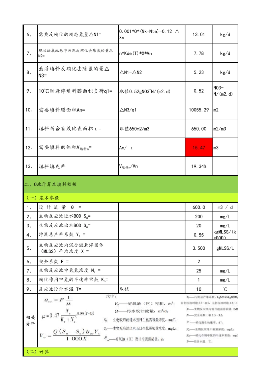 A0MBBR设计计算及填料校核_第2页
