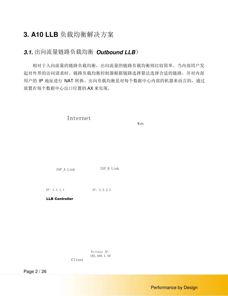 A10链路负载均衡(LLB)解决方案YL_第2页