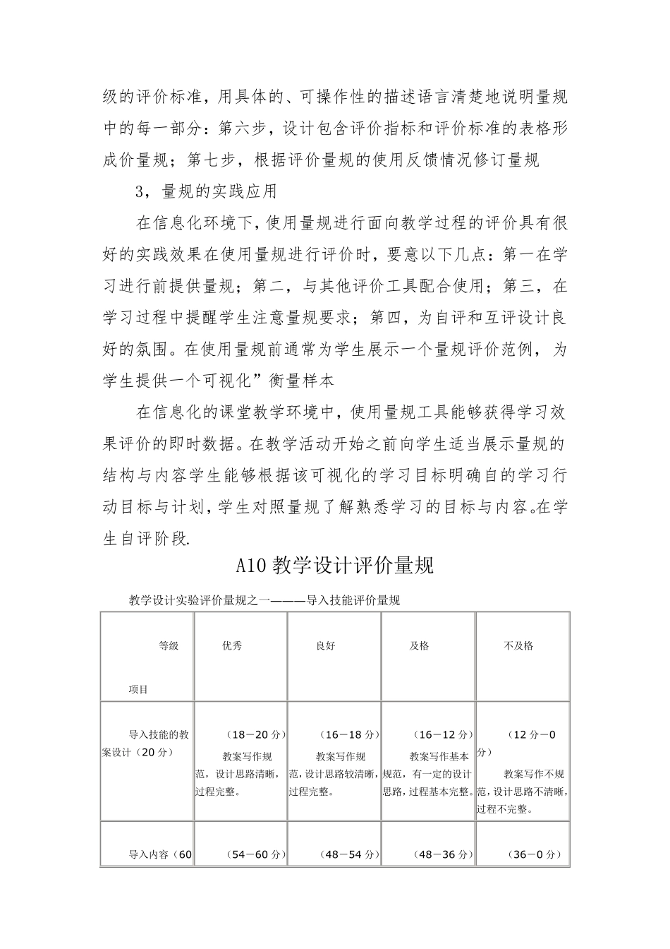 A11评价量规设计与应用(国培信息技术2.0)_第3页