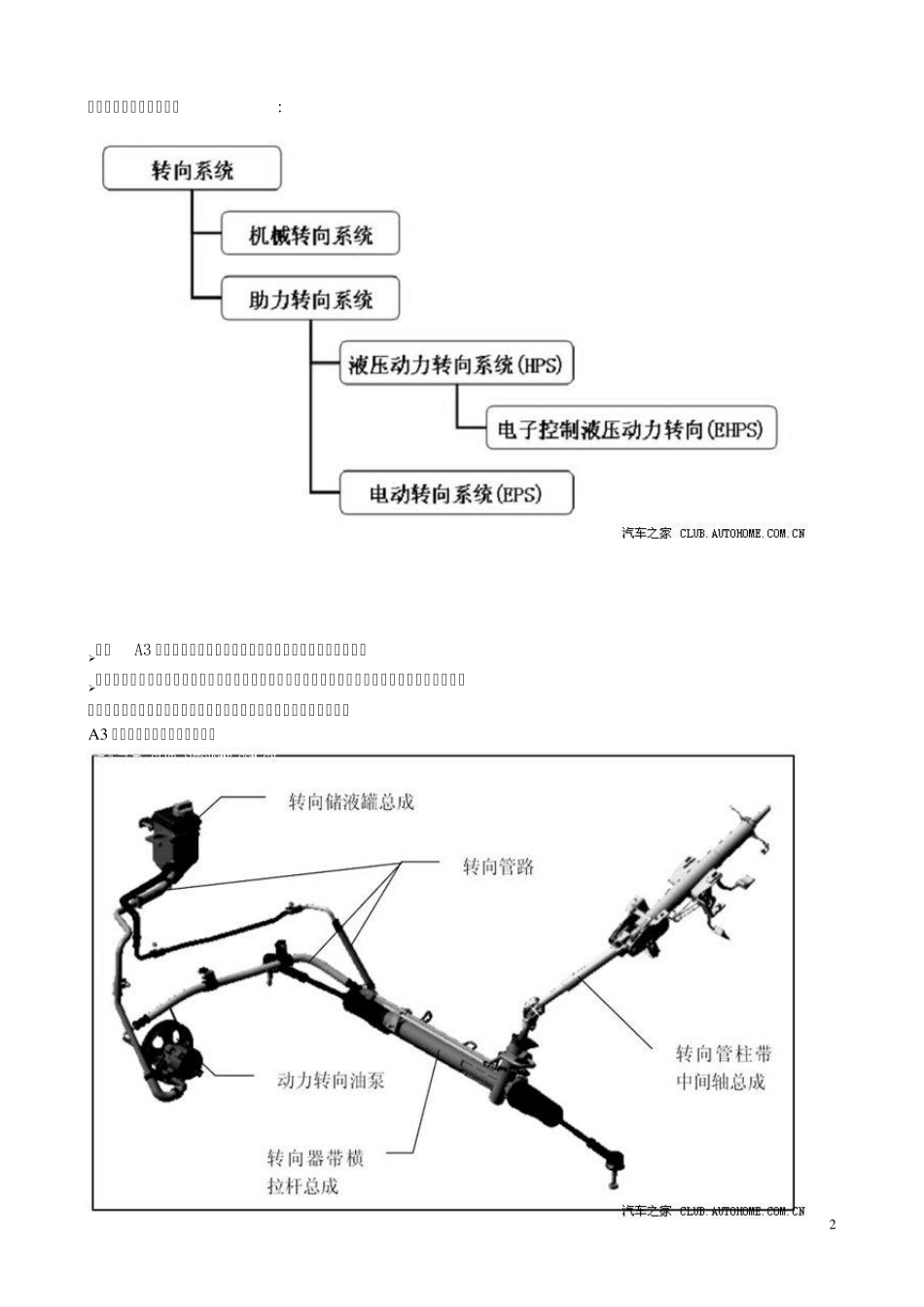 A3转向系统维修手册_第2页