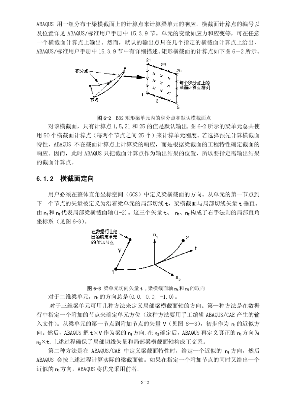 abaqus梁单元的应用_第2页