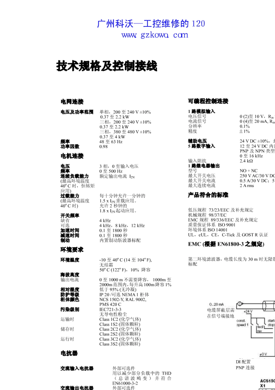 ABBACS150说明书_第3页