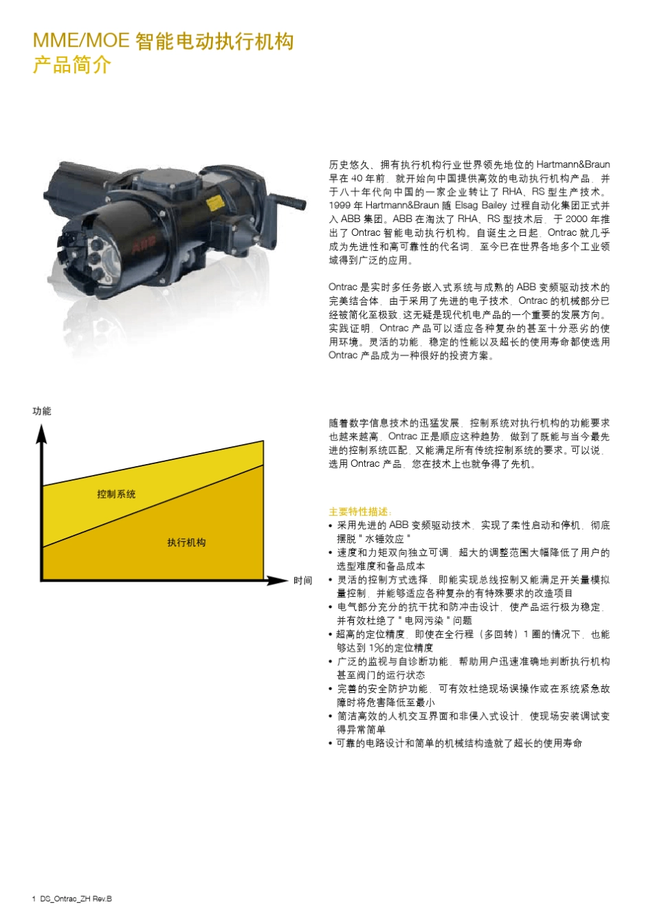 ABBONTRAC系列电动执行器选型样本_第2页