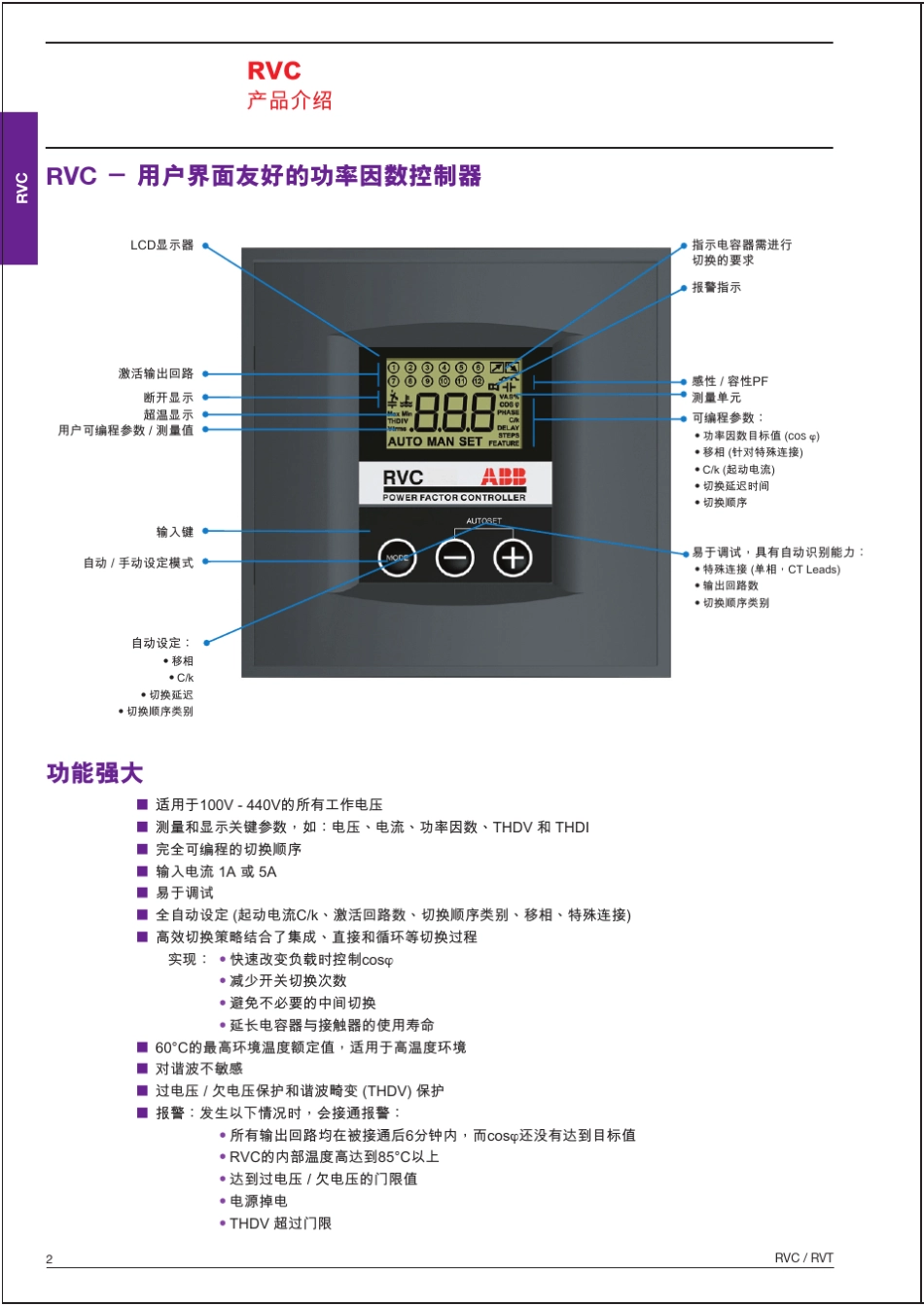 ABB功率因数补偿器_RV_第2页