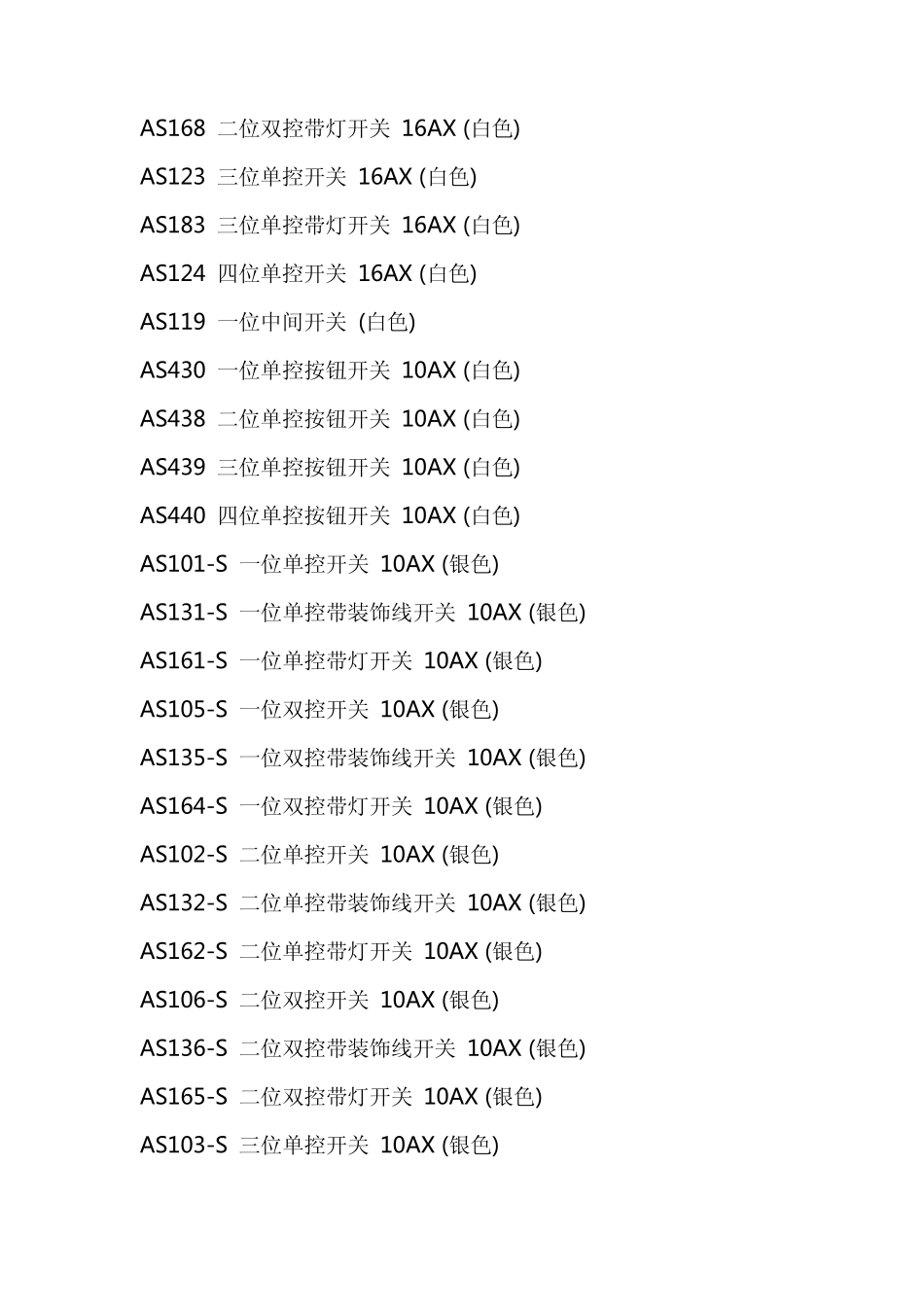 ABB所有型号_第2页