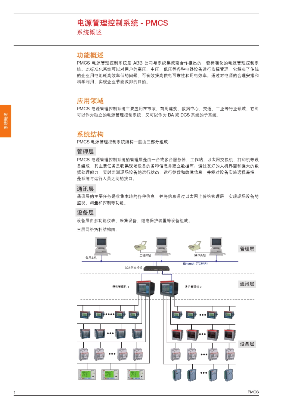 ABB能源管理系统PMCS_第3页