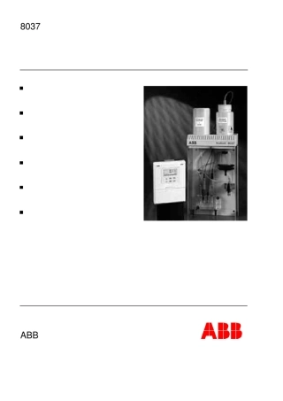 ABB钠检测仪8037